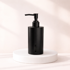 Premium Matt Black Finish Luxury Wall Mount Soap Dispenser – Stainless Steel, Anti-Rust, Easy Refill – Bathroom/Hotel/Office/School Use