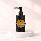 Premium Matt Black Finish Luxury Wall Mount Soap Dispenser – Stainless Steel, Anti-Rust, Easy Refill – Bathroom/Hotel/Office/School Use