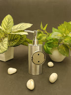 Satin Matt Finish Luxury Wall Mount Soap Dispenser – Stainless Steel, Anti-Rust, Easy Refill – Bathroom/Hotel/Office/School Use