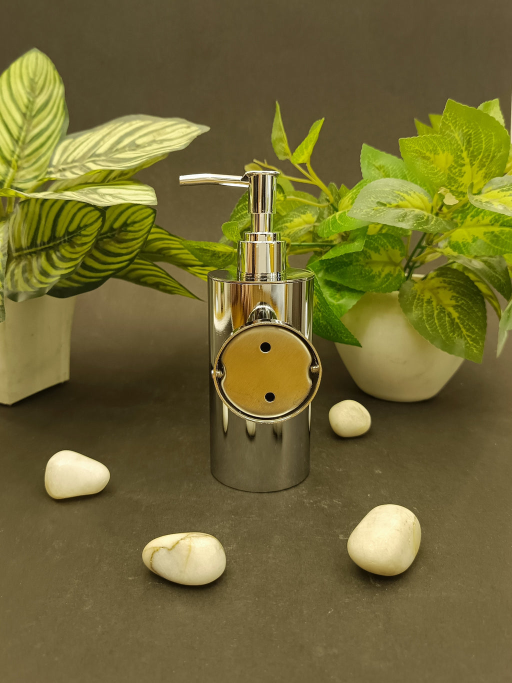 Premium Chrome Finish Luxury Wall Mount Soap Dispenser – Stainless Steel, Anti-Rust, Easy Refill – Bathroom/Hotel/Office/School Use