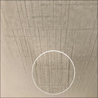 Sand Grey with CNC pattern, Wall Mounted Stainless Steel Vanity SS304 (24x18.5 inch) "Complete Set"